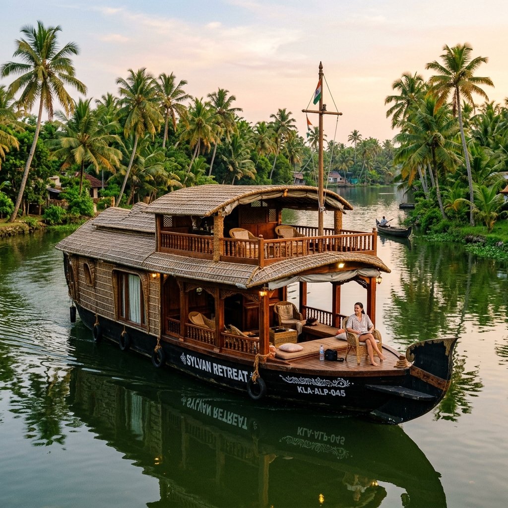 Kerala Backwater Deluxe Houseboat